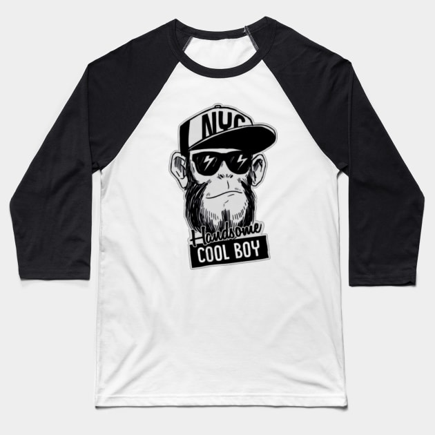 cOOL BOY Baseball T-Shirt by Originalitee